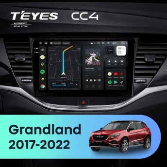 Штатная магнитола Teyes CC4 6/64 Opel Grandland (2017-2022) Тип-B